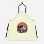 Bark In Time We Go-Unisex-Kitchen-Apron-glitchygorilla
