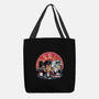 Bark In Time We Go-None-Basic Tote-Bag-glitchygorilla