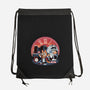 Bark In Time We Go-None-Drawstring-Bag-glitchygorilla