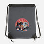 Bark In Time We Go-None-Drawstring-Bag-glitchygorilla