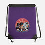 Bark In Time We Go-None-Drawstring-Bag-glitchygorilla