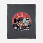 Bark In Time We Go-None-Fleece-Blanket-glitchygorilla