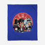 Bark In Time We Go-None-Fleece-Blanket-glitchygorilla