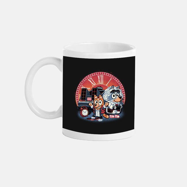 Bark In Time We Go-None-Mug-Drinkware-glitchygorilla