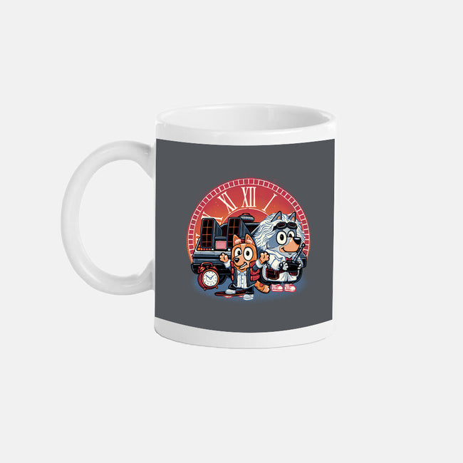 Bark In Time We Go-None-Mug-Drinkware-glitchygorilla