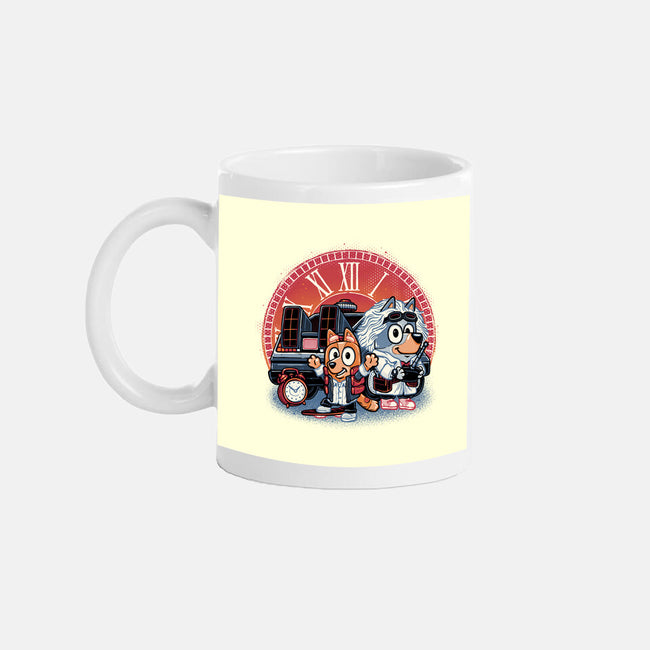 Bark In Time We Go-None-Mug-Drinkware-glitchygorilla
