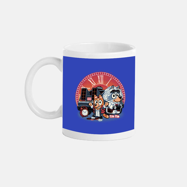 Bark In Time We Go-None-Mug-Drinkware-glitchygorilla