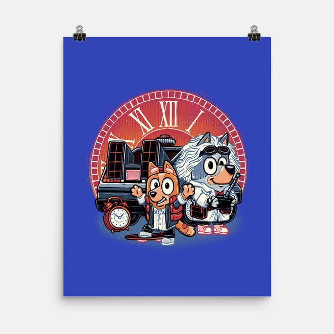 Bark In Time We Go-None-Matte-Poster-glitchygorilla