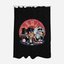 Bark In Time We Go-None-Polyester-Shower Curtain-glitchygorilla