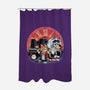 Bark In Time We Go-None-Polyester-Shower Curtain-glitchygorilla