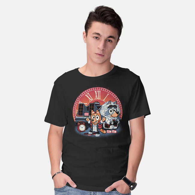 Bark In Time We Go-Mens-Basic-Tee-glitchygorilla