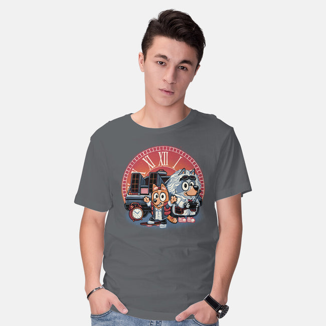 Bark In Time We Go-Mens-Basic-Tee-glitchygorilla