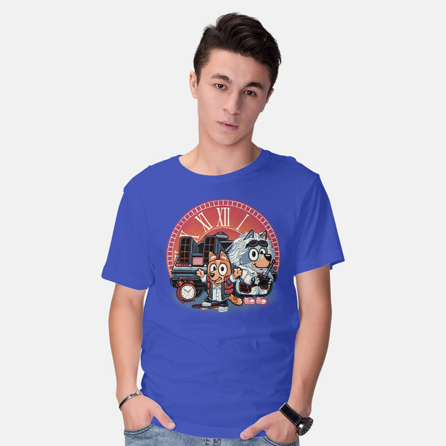 Bark In Time We Go-Mens-Basic-Tee-glitchygorilla