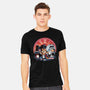 Bark In Time We Go-Mens-Heavyweight-Tee-glitchygorilla