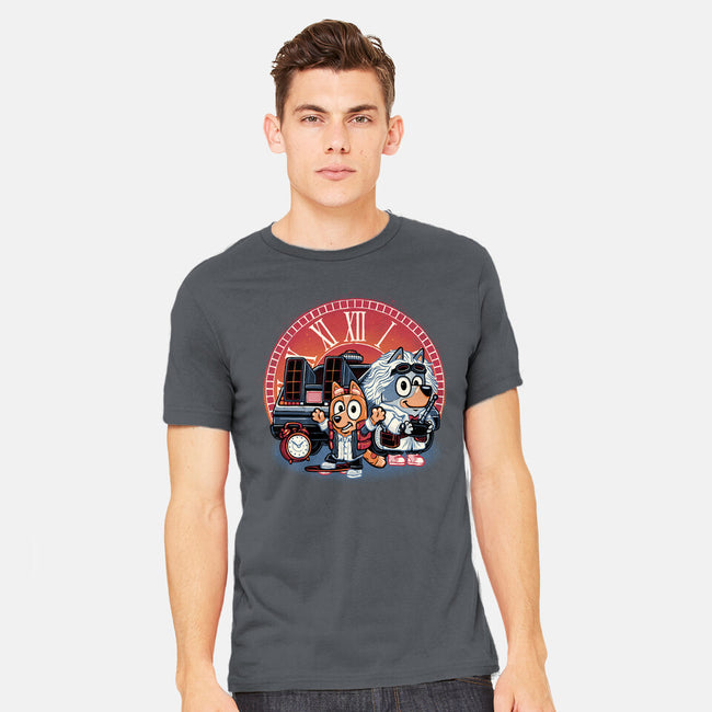 Bark In Time We Go-Mens-Heavyweight-Tee-glitchygorilla
