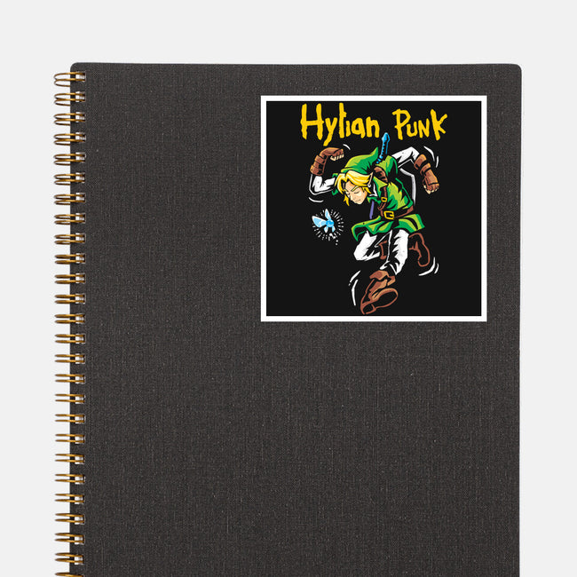 Hylian Punk-None-Glossy-Sticker-arace