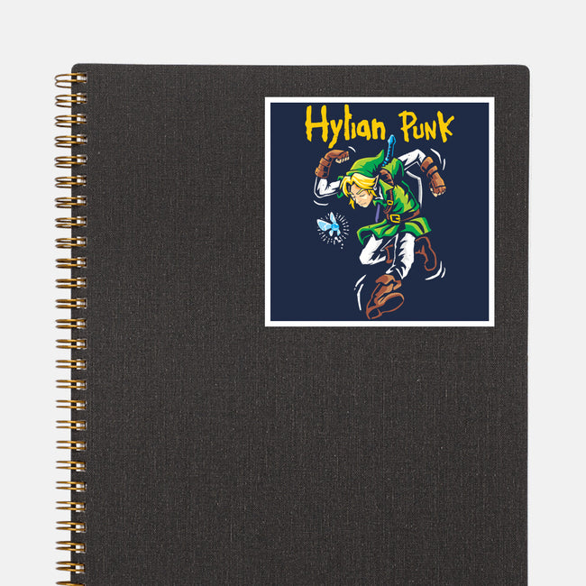 Hylian Punk-None-Glossy-Sticker-arace