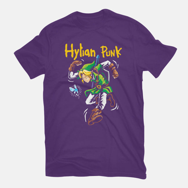 Hylian Punk-Womens-Fitted-Tee-arace