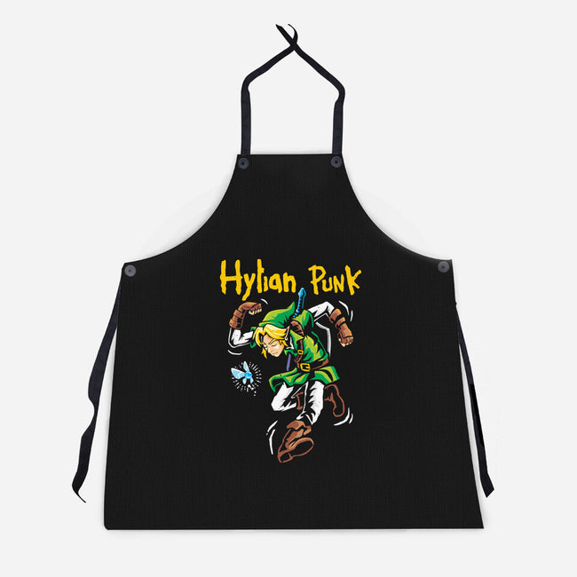 Hylian Punk-Unisex-Kitchen-Apron-arace