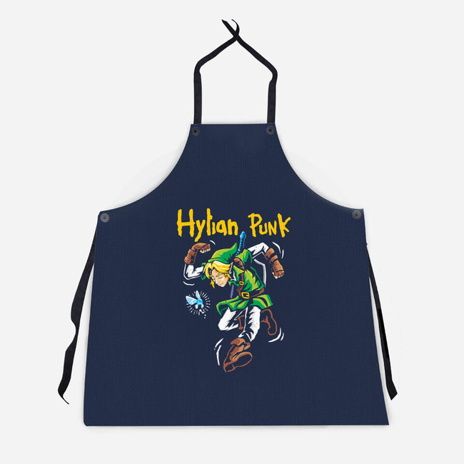 Hylian Punk-Unisex-Kitchen-Apron-arace