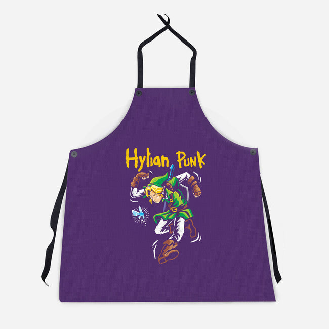 Hylian Punk-Unisex-Kitchen-Apron-arace