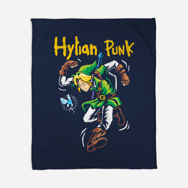 Hylian Punk-None-Fleece-Blanket-arace