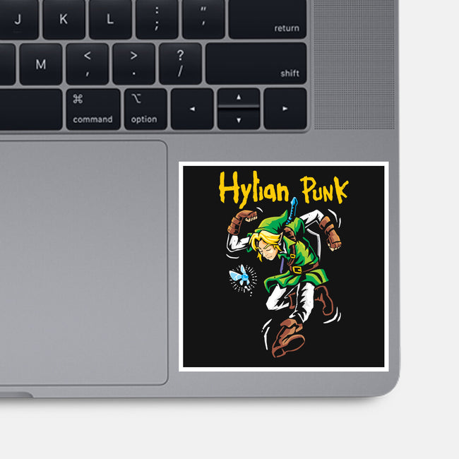 Hylian Punk-None-Glossy-Sticker-arace