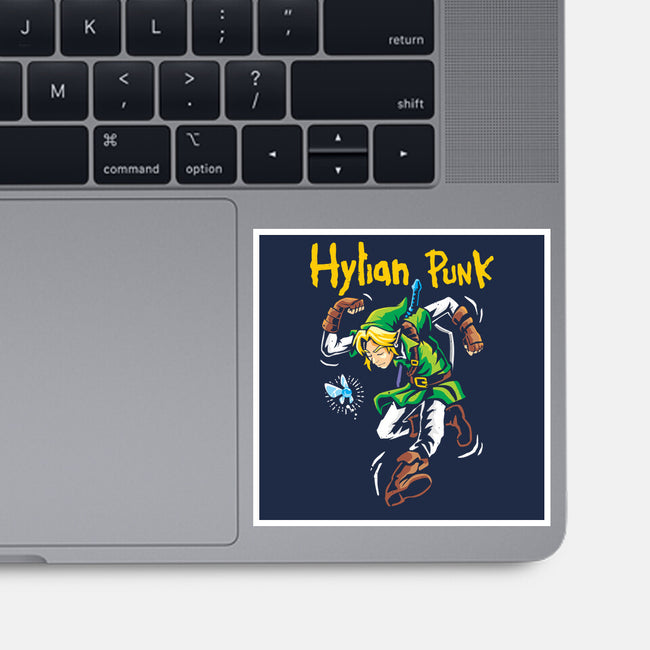 Hylian Punk-None-Glossy-Sticker-arace