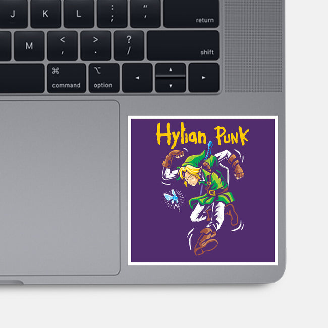 Hylian Punk-None-Glossy-Sticker-arace