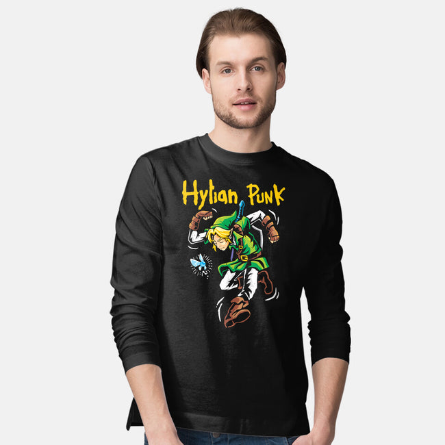 Hylian Punk-Mens-Long Sleeved-Tee-arace