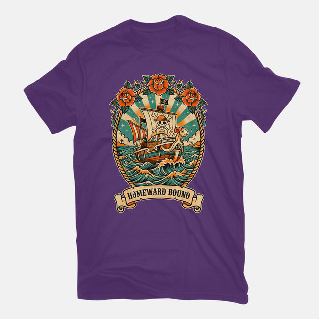 Oldschool Pirate Ship-Mens-Premium-Tee-P1yu5h