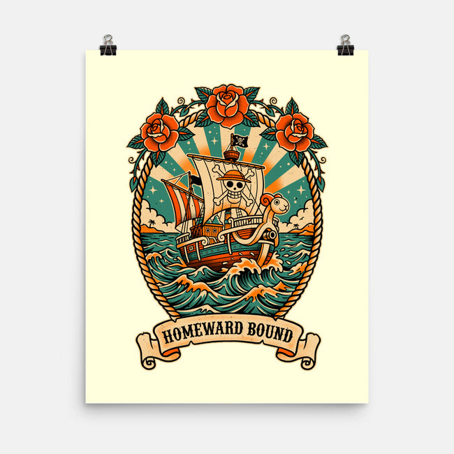 Oldschool Pirate Ship-None-Matte-Poster-P1yu5h