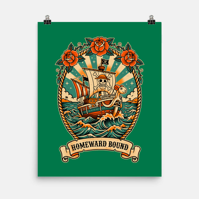 Oldschool Pirate Ship-None-Matte-Poster-P1yu5h