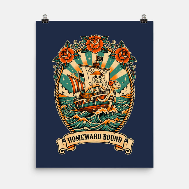 Oldschool Pirate Ship-None-Matte-Poster-P1yu5h