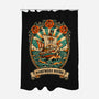 Oldschool Pirate Ship-None-Polyester-Shower Curtain-P1yu5h
