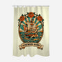 Oldschool Pirate Ship-None-Polyester-Shower Curtain-P1yu5h
