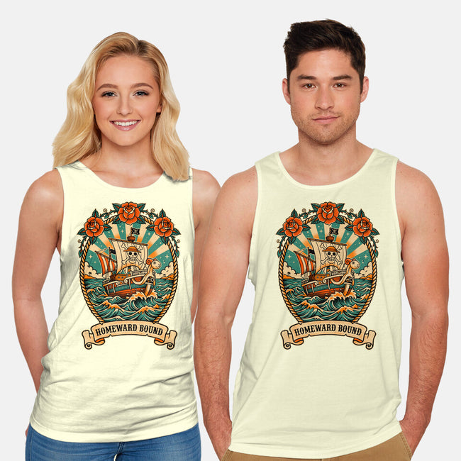 Oldschool Pirate Ship-Unisex-Basic-Tank-P1yu5h