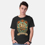 Oldschool Pirate Ship-Mens-Basic-Tee-P1yu5h