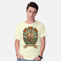 Oldschool Pirate Ship-Mens-Basic-Tee-P1yu5h