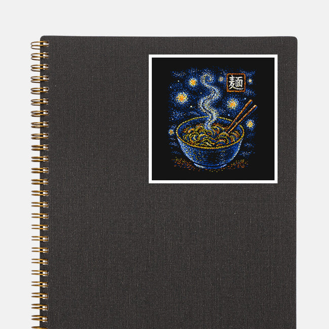 Starry Noodles-None-Glossy-Sticker-Alan Maia
