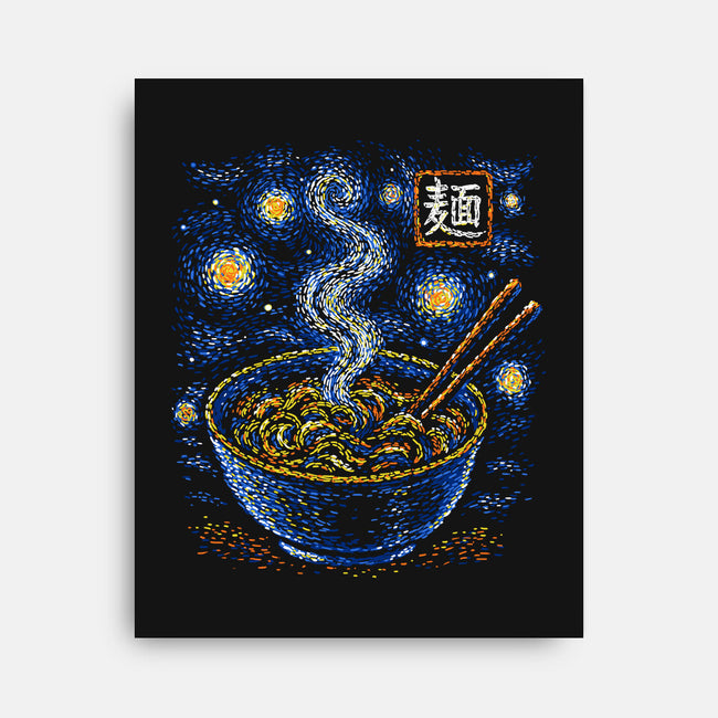Starry Noodles-None-Stretched-Canvas-Alan Maia