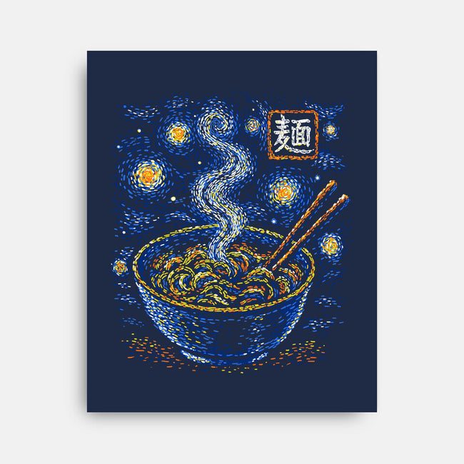 Starry Noodles-None-Stretched-Canvas-Alan Maia
