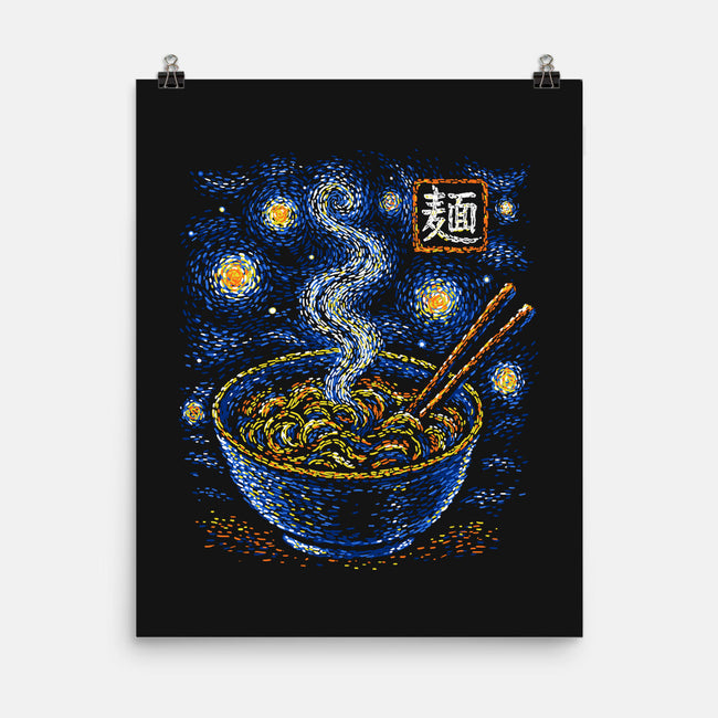 Starry Noodles-None-Matte-Poster-Alan Maia