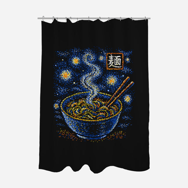 Starry Noodles-None-Polyester-Shower Curtain-Alan Maia