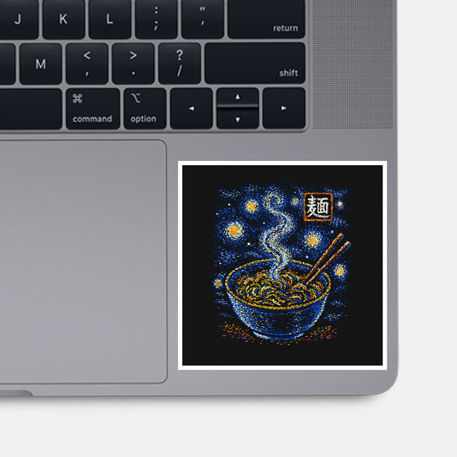 Starry Noodles-None-Glossy-Sticker-Alan Maia