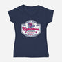 Cybertron AutoParts-Womens-V-Neck-Tee-CarloJ1956