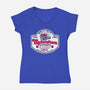 Cybertron AutoParts-Womens-V-Neck-Tee-CarloJ1956