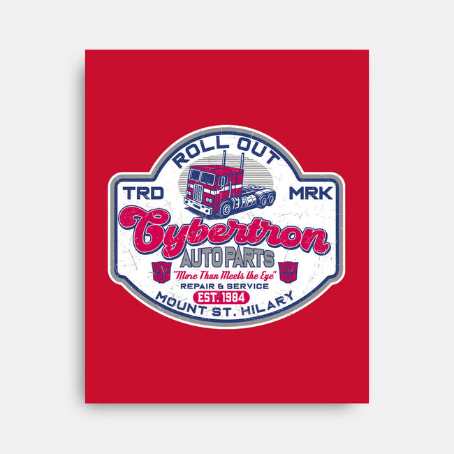 Cybertron AutoParts-None-Stretched-Canvas-CarloJ1956