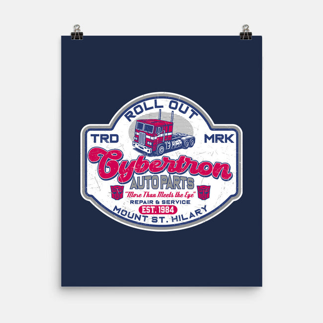 Cybertron AutoParts-None-Matte-Poster-CarloJ1956