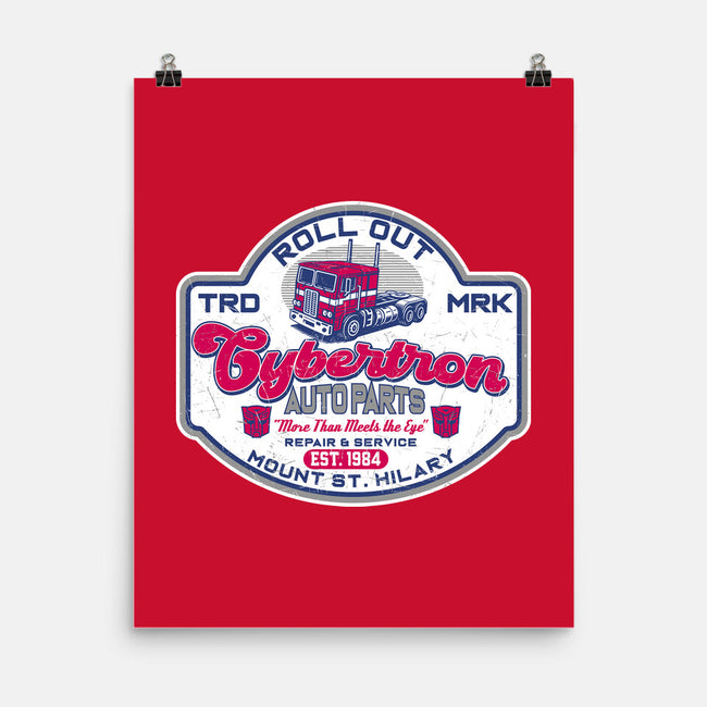 Cybertron AutoParts-None-Matte-Poster-CarloJ1956